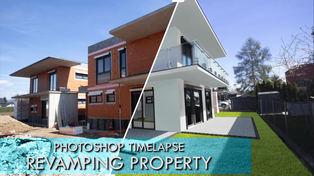 graphic design, branding, web design, graphic, rebrand - Photoshop Editing Timelapse of Revamping Property - Projects - TrendSetArt