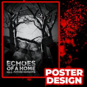 Concept poster Lifeless forest artwork Invisible home design Abstract forest illustration Commercial use poster - graphic design, branding, web design, graphic, rebrand - TrendSetArt